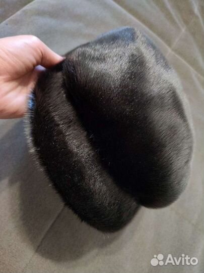 Меховая мужская кепка