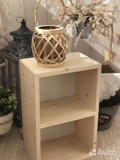 Декоративный деревянный ящик