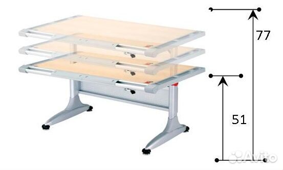 Растущая парта Comf-Pro, ортопедическая парта