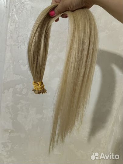 Волосы для наращивания 65 см бу