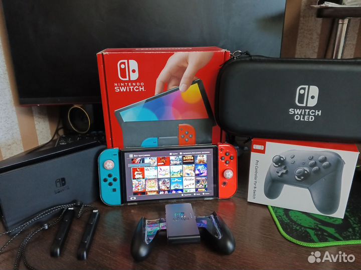 Nintendo switch oled прошитая