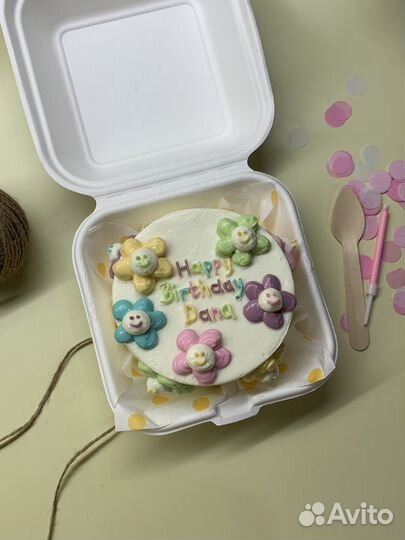 Бенто торт и торты в стакане