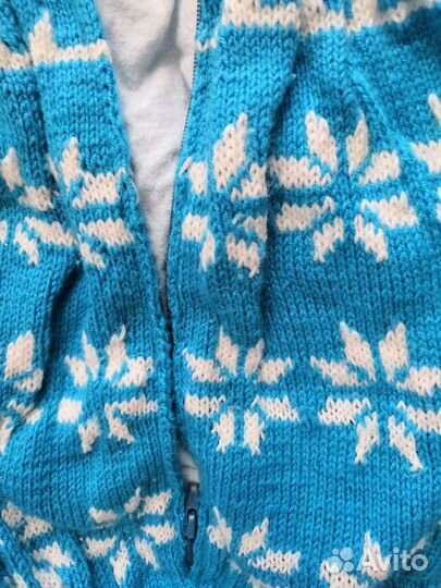 Вязаный конверт, ручной работы от 0 до 3 мес