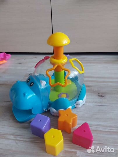 Сортер Игрушка бегемот