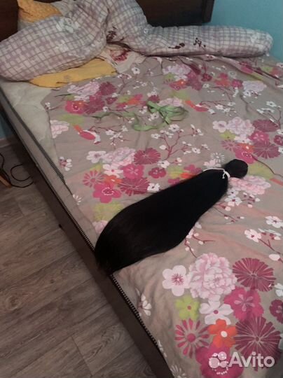 Волосы для наращивания черные 70