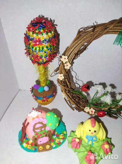Пасхальная миниатюра для кукол