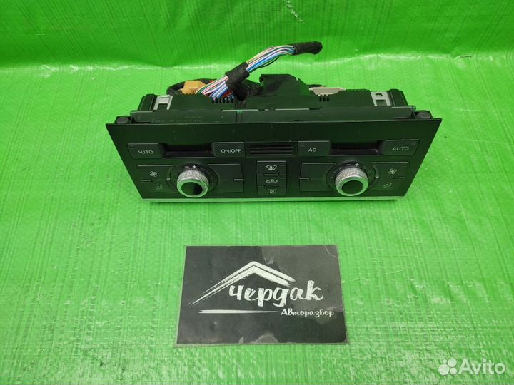 Блок управления климат-контролем Audi Q7 2005-2015