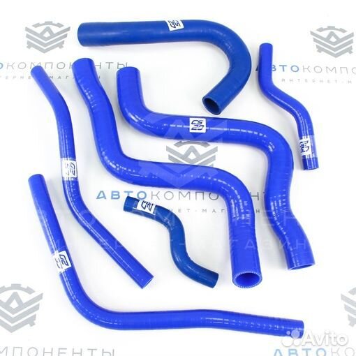 Комплект силиконовых патрубков системы охлаждения