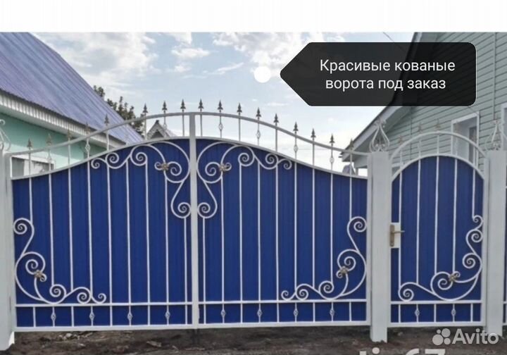 Кованые ворота и калитки