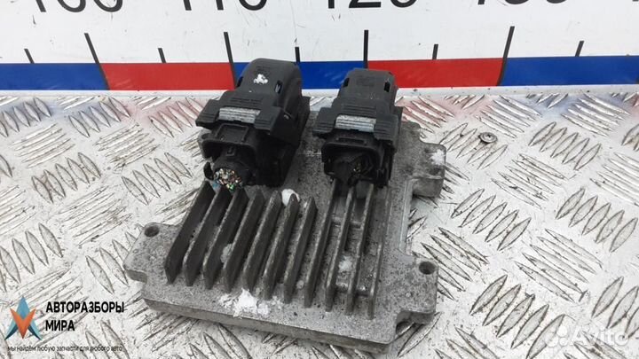 Блок управления двигателем Opel Corsa D 2-й рест