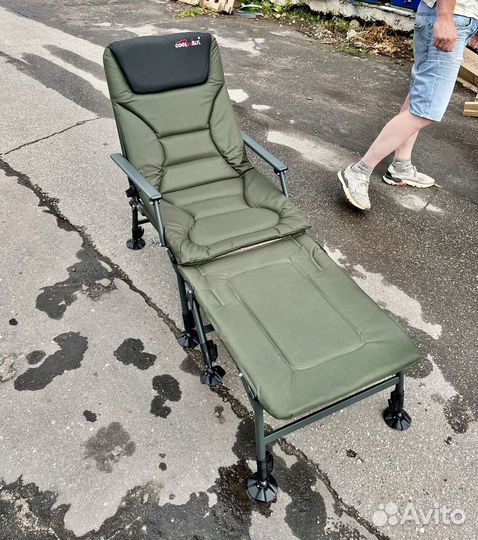 Кресло длЯ ловли карпа, плюс подножка для ног