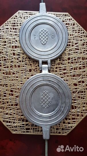 Орешница СССР: форма для выпечки печенья Шишки