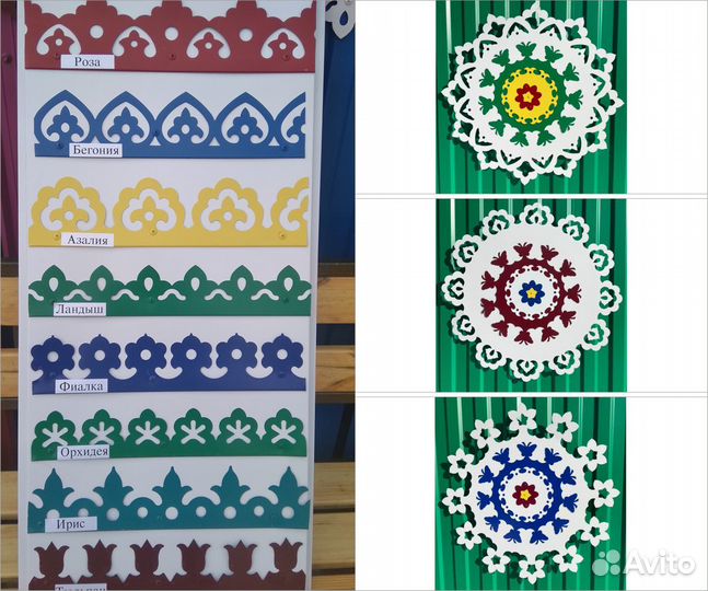 Декоративные наличники и узоры