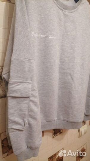 Толстовка -худи женская большого размера