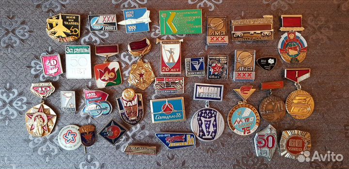 Значки Ленин, СССР, юбилейные