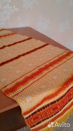 Салфетка - скатерть тканая х/б СССР