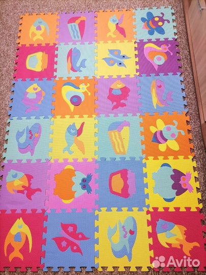 Детский коврик пазл