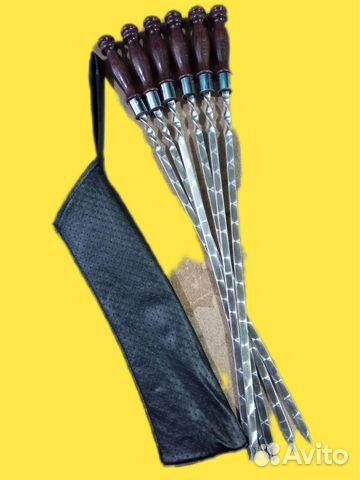 Набор шампуров эксклюзив в чехле