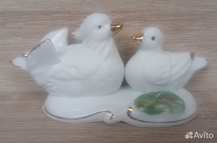 Статуэтка уточка утята керамика