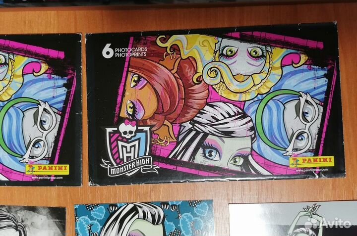Открытки Monster High от Panini 12 штук