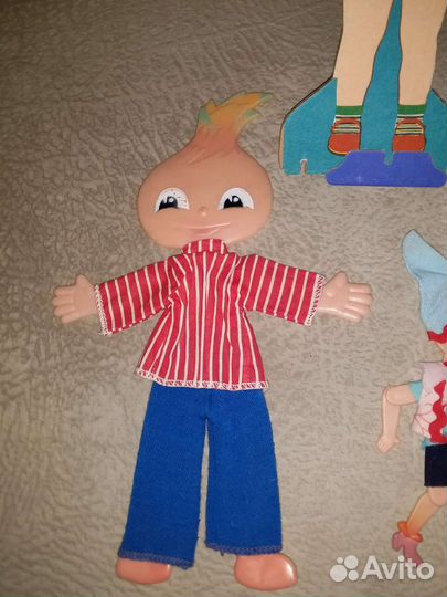 Куклы СССР шарнирные плоские