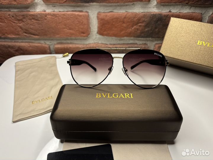 Солнцезащитные мужские очки Bulgari