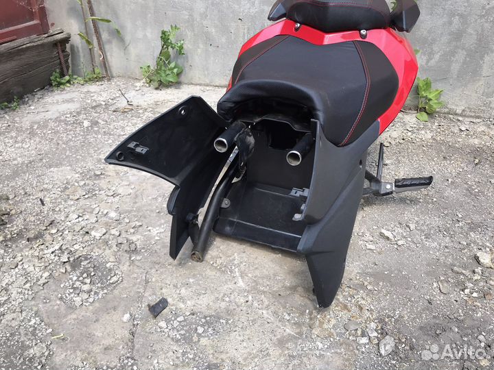 Хвост на мотоцикл в сборе