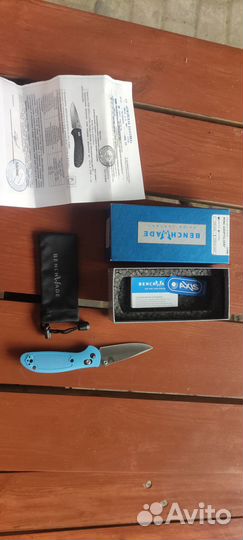Benchmade 556-BLU-S30V mini griptilian BM556-S30V