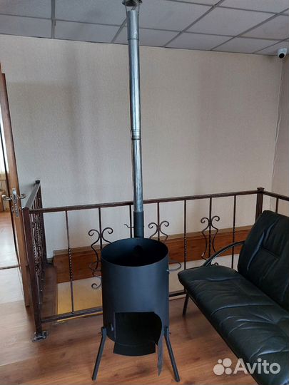 Печь для казана, стальная, универсальная