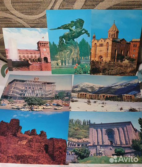 Коллекция почтовых открыток Ереван 80-х