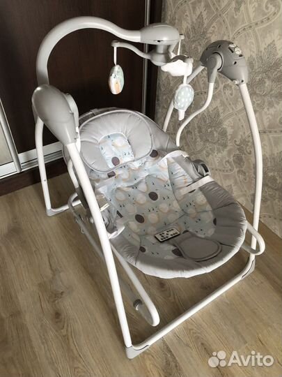 Электрокачели шезлонг 2 в 1