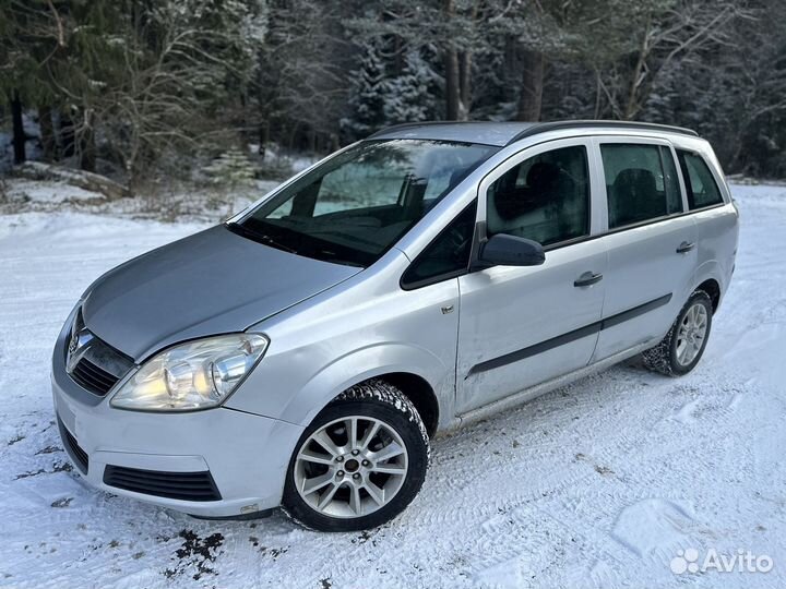 Opel Zafira 1.6 МТ, 2006, 150 000 км