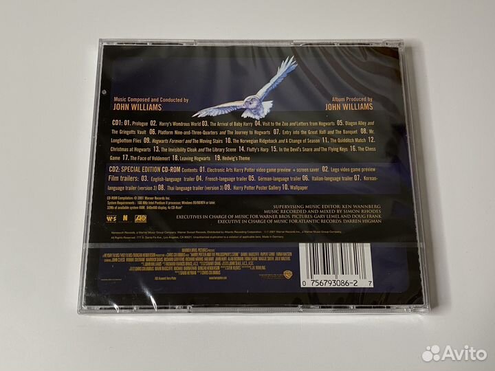 Harry Potter And The Philosopher's Stone OST 2xCD