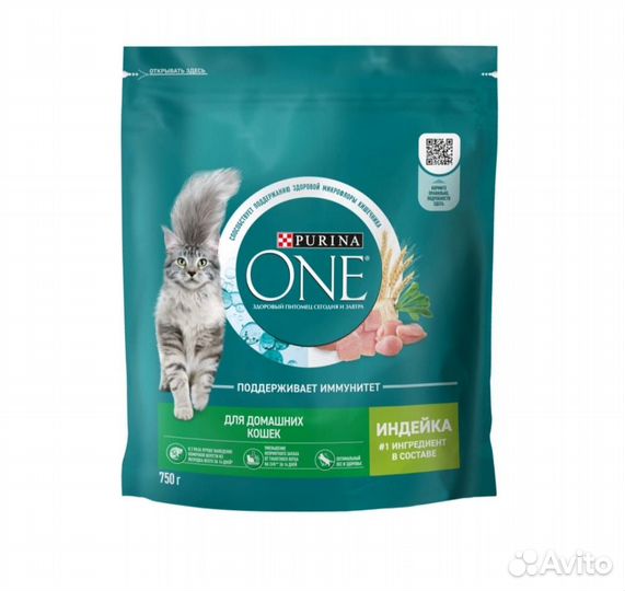 Кошачий сухой корм