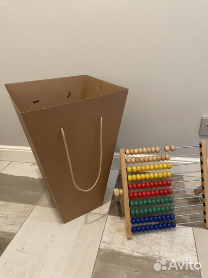 Коробка переноска для цветов большая