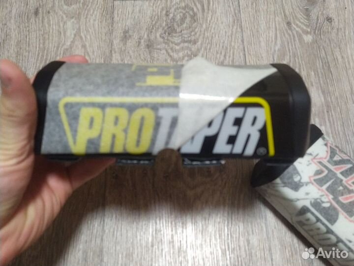 Подушка на руль 28 PtoTaper/Metall Mulisha черные