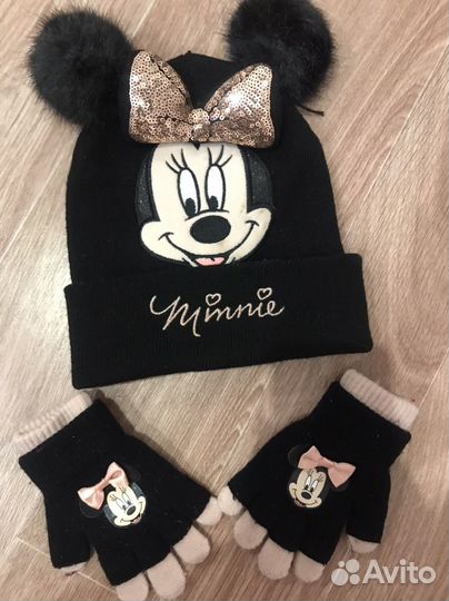 Комплект шапка, шарф