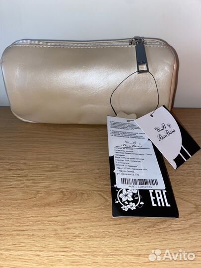 Косметичка натуральная кожа новая