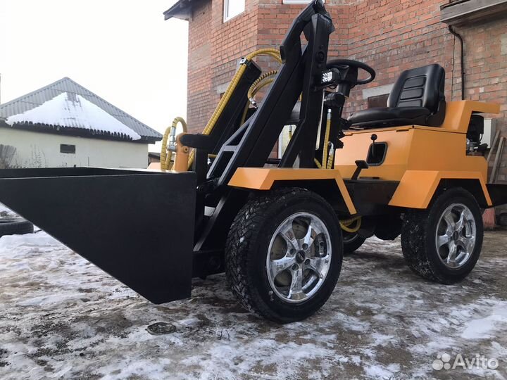 Самодельный Минипогрузчик