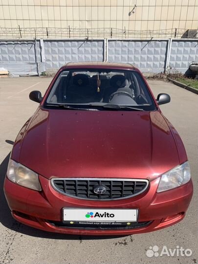 Hyundai Accent 1.5 AT, 2005, 192 614 км