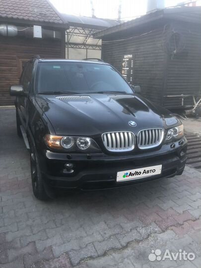 BMW X5 4.4 AT, 2005, 370 000 км