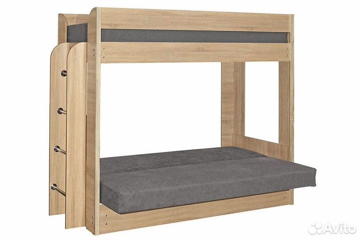 Диван-кровать двухъярусная. В наличии