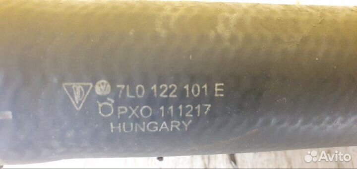 Патрубок Vw Touareg 1 GP