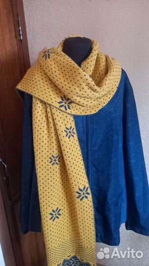 Пончо, палантины, шарфы