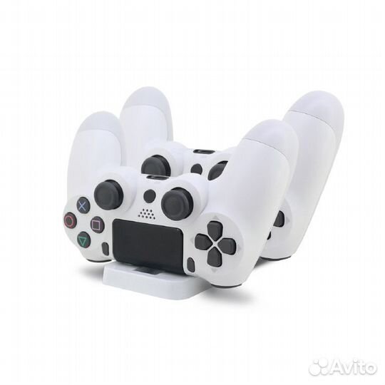 PS4 зарядная станция для 2-х контроллеров, новая
