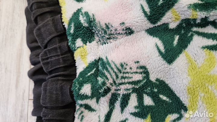 Джинсы на морозы р.44