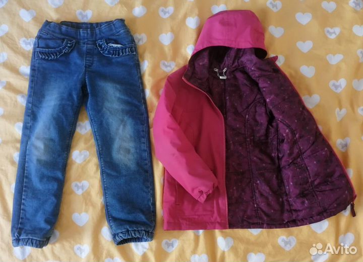 Вещи детские 122 р. разные новые и б/у