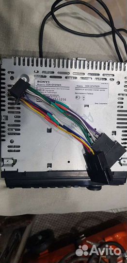 Магнитола с usb sony cdx-gt475er