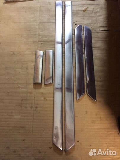 Газ 21 молдинги дверей комплект 3- серии