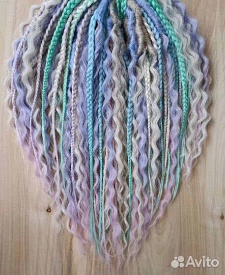 Комплекты дреды, дредокудри, косы